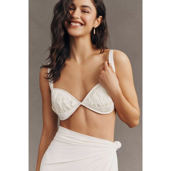 Deme by Gabriella Dove Set in Ivory Medium New Womens Maxi Gown Dress - Picture 11 of 17